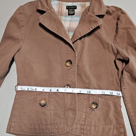 Brown Women's Jacket/Blazer - SMALL - Picture 8 of 11